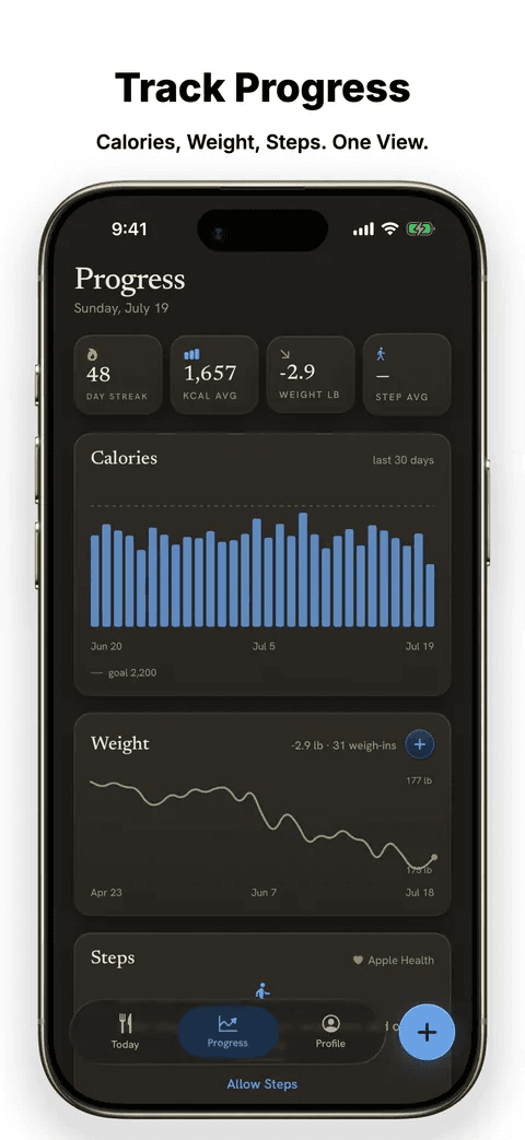 QuickScreens app screen 1